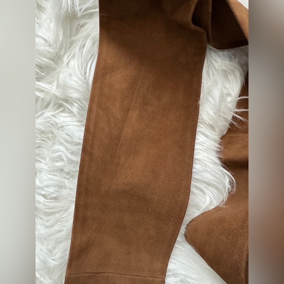 Peruvian Connection Suede Obi Sash -new never worn - Picture 3 of 5